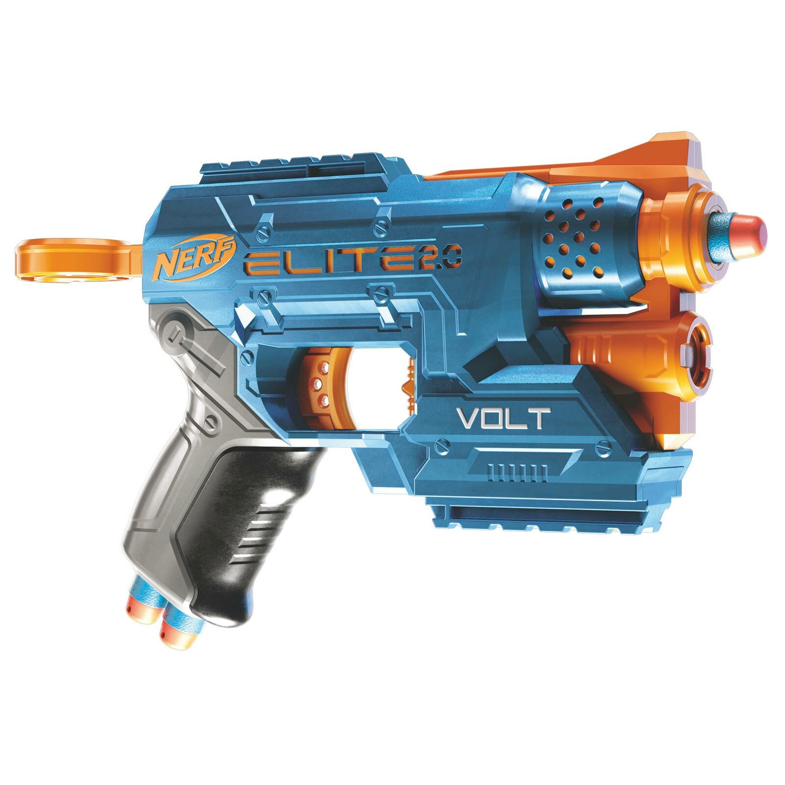 Бластер Nerf Elite 2.0 Volt SD-1 E9952, 24 см, голубой/оранжевый