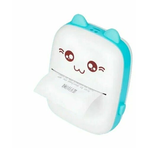 Беспроводной портативный мини-принтер для телефонаголубой 219000₽