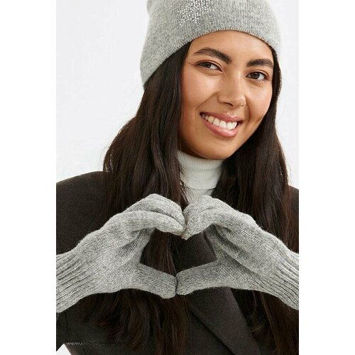 фото Перчатки , размер 8-9, серый монголка