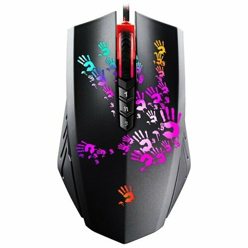 Мышь A4TECH A4 Bloody A60 Blazing черный оптическая 4000dpi USB20 игровая 199000₽