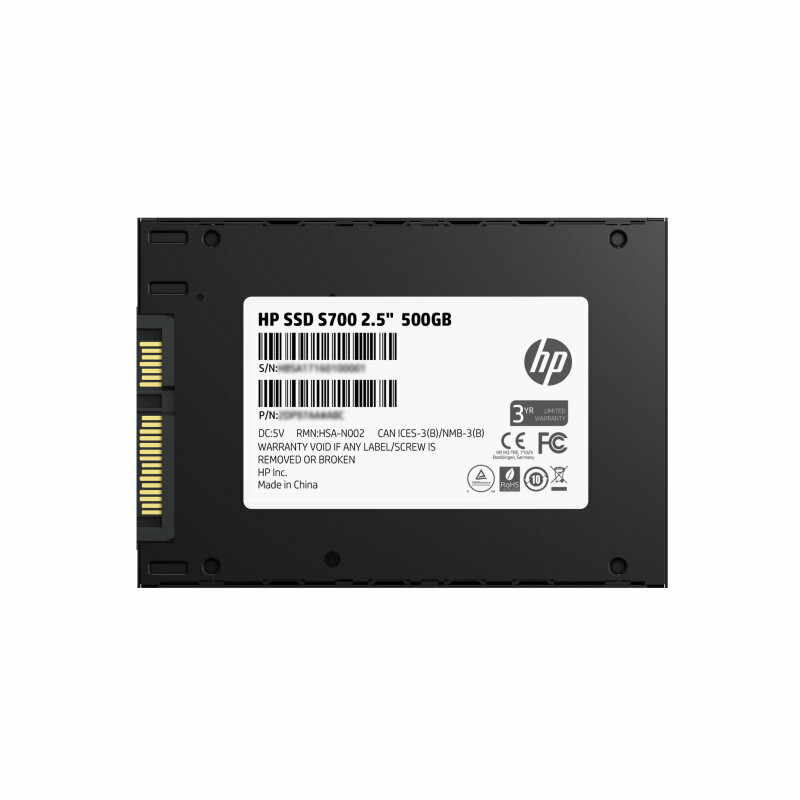 Твердотельный накопитель HP 500 ГБ SATA 2DP99AA