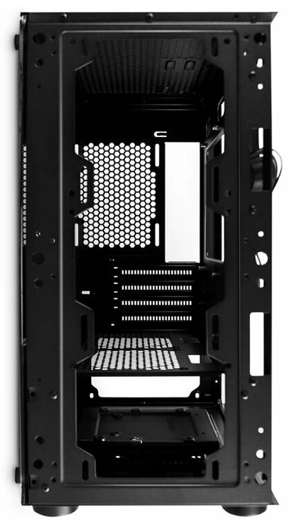 Корпус 1STPLAYER Firebase X3-M Black mATX X3-M-BK-4F1