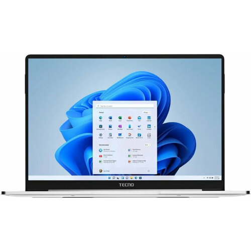 Ноутбук TECNO Megabook T1 2023 14 T1 i5 DOS 11GEN 141 Silver 6294000₽