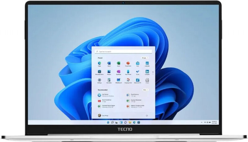 Ноутбук Tecno Ноутбук Tecno MegaBook-T1 i5 16/512G Silver Win11 14.1" (T1 i5 16+512 Silver Win11 14.1) - фото №1