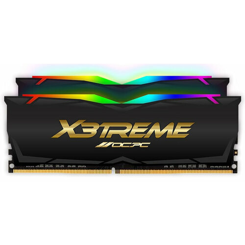 Оперативная память OCPC DDR4 X3 RGB 16Gb 8Gbx2 4000Mhz CL19 BLACK LABEL MMX3A2K16GD440C19BL 580000₽