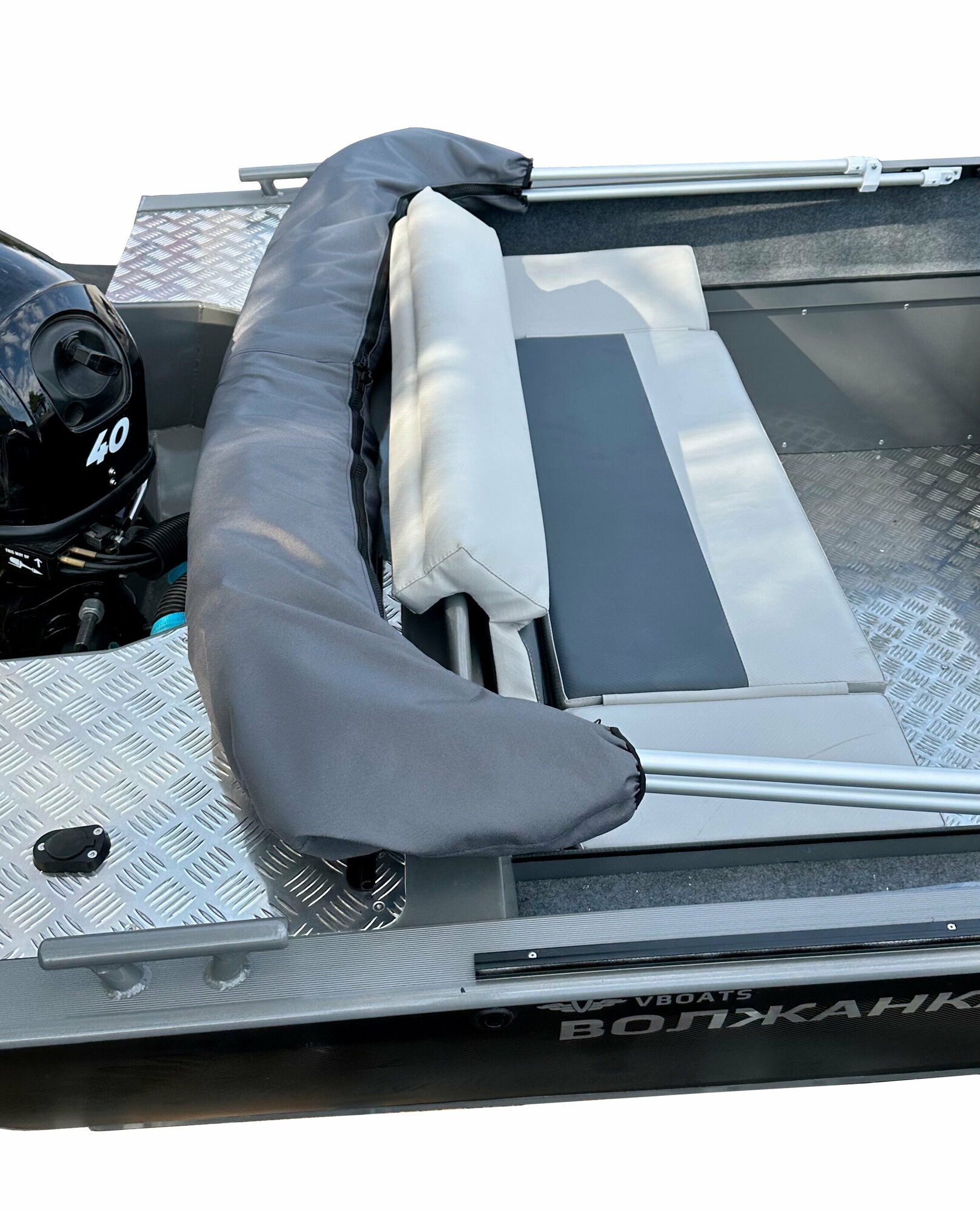 фото Чехол для ходового тента(банан) Волжанка 44 Fish