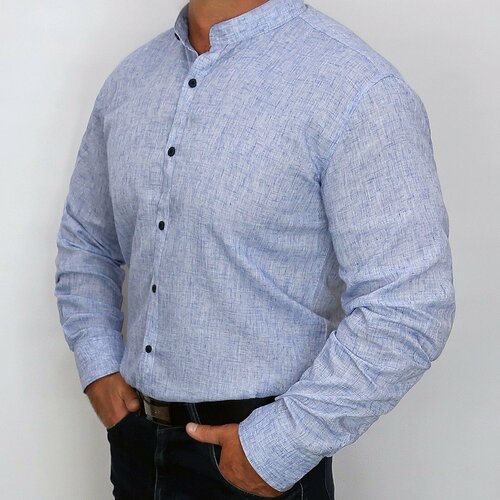 фото Рубашка bossado, размер 3xl, голубой