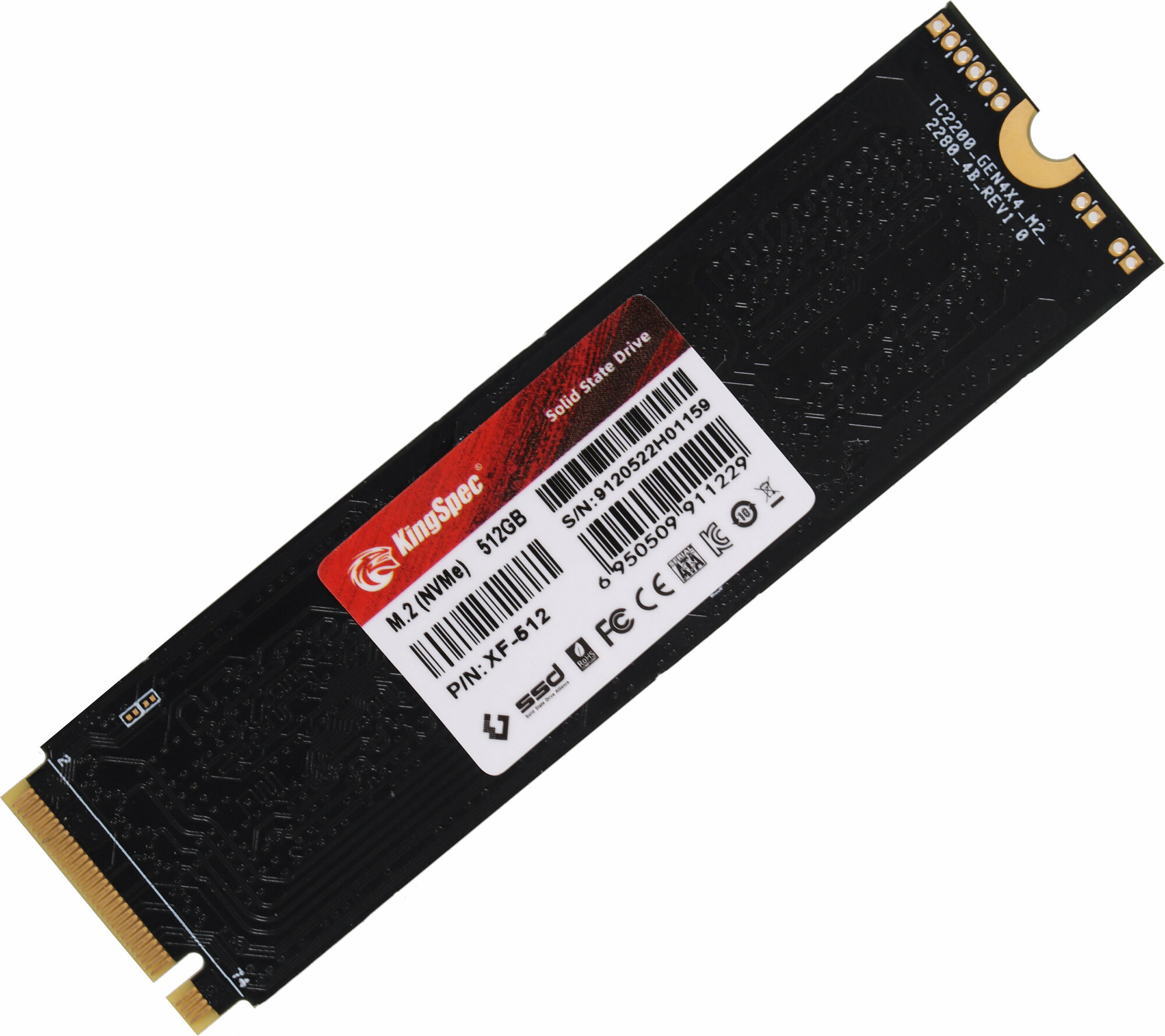 Твердотельный накопитель Kingspec 512Gb PCI-E 4.0 x4 XF-512 - фото №13