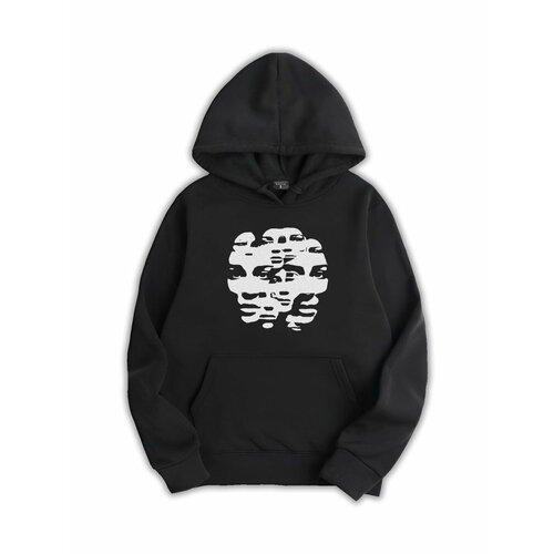 фото Худи bloom century, размер 52, черный