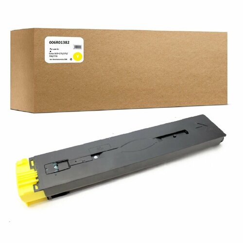 девелопер xerox 700 c75 желтый 005r00733 505s00033 Картридж 006R01382 для Xerox Color DCP-C75/J75/700/770 22K Yellow Compatible (совместимый)