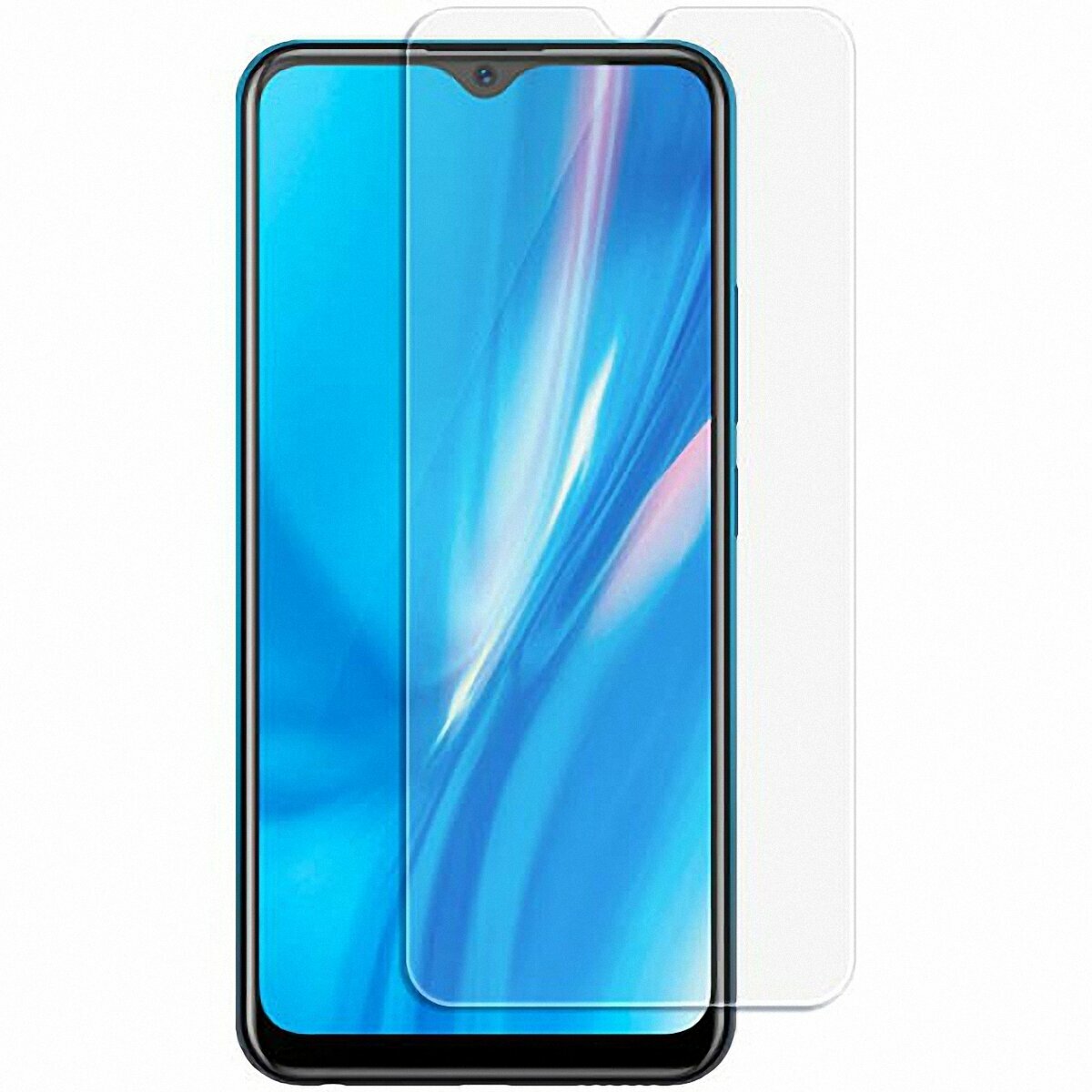 Защитное стекло 3D Tempered Glass для Vivo Y11 / Y12 / Y17 полный клей ( прозрачное )