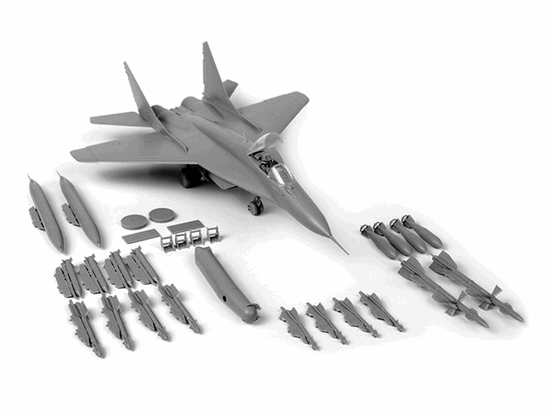 Сборная модель "Самолет "МиГ-29 (9-13)", 1/72 (7278П) - фото №15