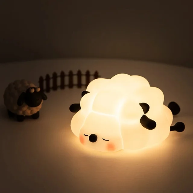 "Светильник-Барашек" - перезаряжаемый светильник-ночник для детской комнаты