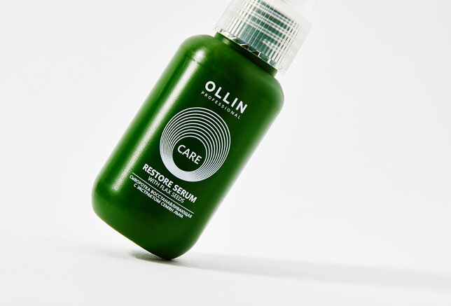 Ollin Professional Восстанавливающая Сыворотка с экстрактом семян льна 150 мл (Ollin Professional, ) - фото №12