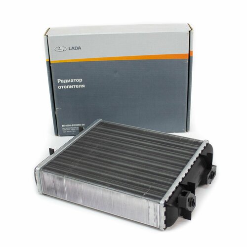 Радиатор печки 2107, Нива 21214 отопитель арт. 21050-8101060-10 (алюм). 