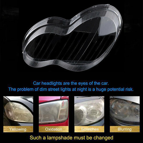Прозрачная левая фара автомобиля MyPads для 2001-2007 W203 C-Class 3018₽