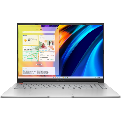 16 Ноутбук ASUS VivoBook Pro 16 120Гц Intel Core i5 11400H 45 ГГц RAM 16 ГБ SSD 512 ГБ GeForce RTX 3050 Без ОС Серебристый Русская клавиатура 9408200₽