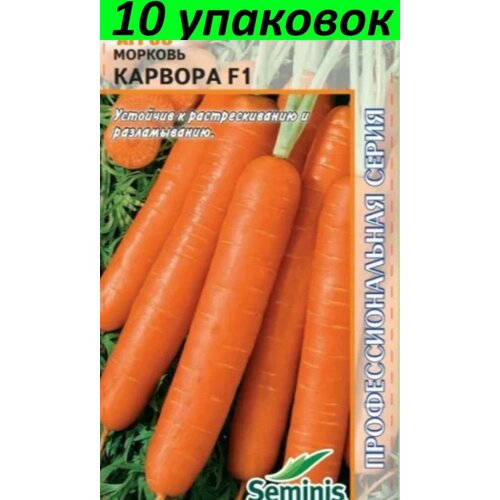 Семена Морковь Карруба F1 10уп по 400шт (Агрос) морковь карруба f1 400шт ср агрос 10 пачек семян