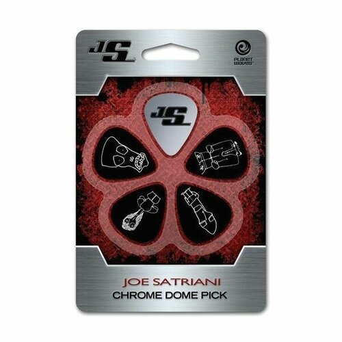 planet waves jscd 01 набор медиаторов 5 шт Planet Waves JSCD-01 Joe Satriani Набор медиаторов