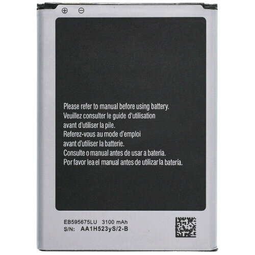 аккумулятор для смартфона samsung eb595675lu eb595675la 3 7v 3100mah код mb008638 Аккумулятор MyPads EB595675LU для Samsung Galaxy Note II GT-N7100, Samsung Galaxy Note 2, Samsung Galaxy Note II GT-N7105 / EB595675LA