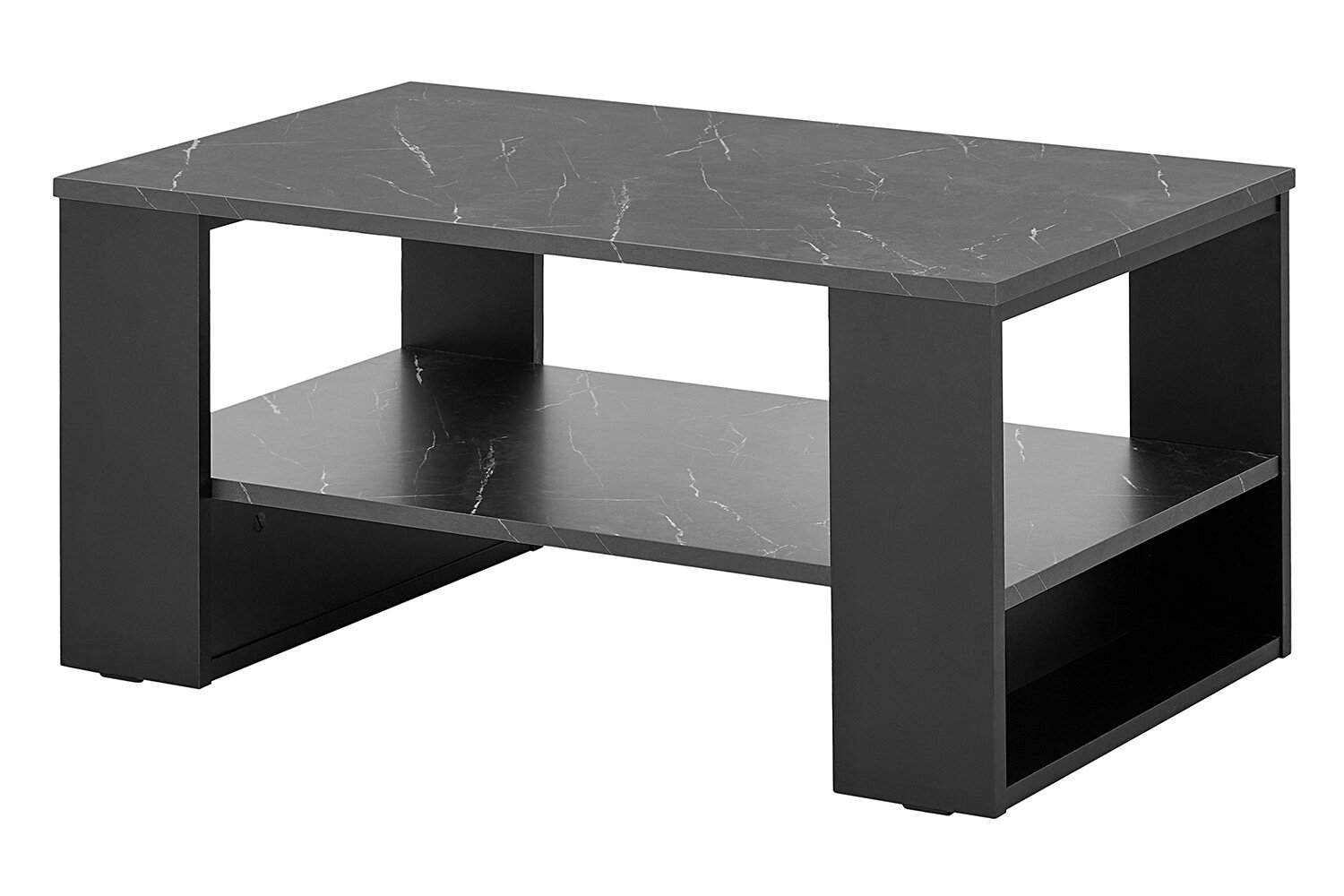 фото Журнальный стол Hoff Мартин, 80х39х50 см, цвет креатель, чёрный