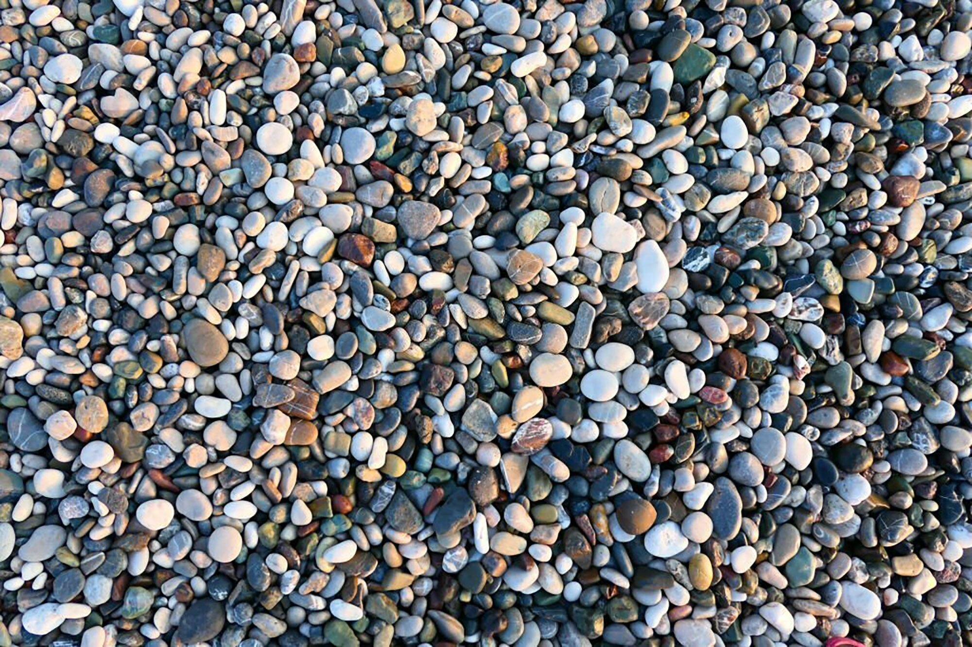 фото Речная галька Уральский самоцвет в мешке 20 кг