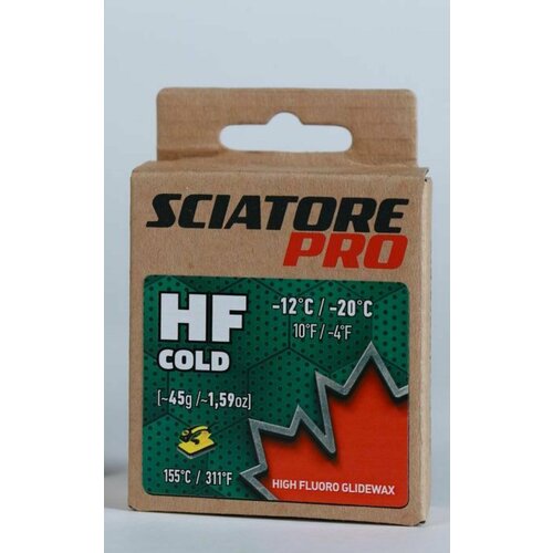 Парафин SCIATORE HF Cold (-12/-20) 45г парафин sciatore hf wet 1 10 45г