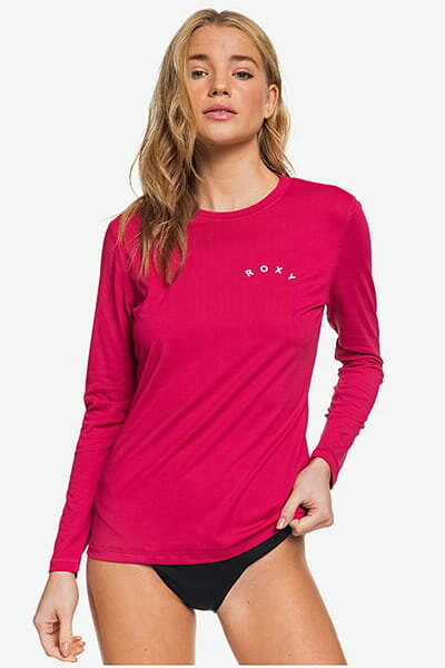 фото Женская Гидрофутболка С Длинным Рукавом ROXY Enjoy Waves Upf 50, Размер XS
