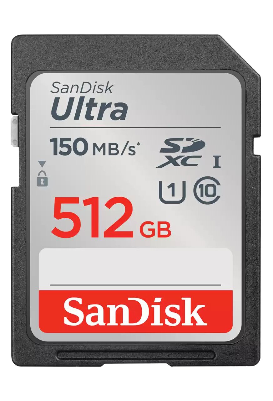 Карта памяти SDXC 512GB UHS-I SDSDUNC-512G-GN6IN SANDISK