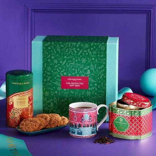 Подарочный кондитерский набор Fortnum&Mason The Festivi-Tea Gift Box