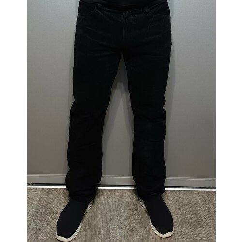 Джинсы классические Montana, размер W34 L34, черный джинсы montana размер w46 l32 синий