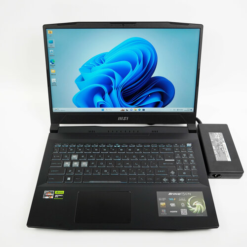 Игровой ноутбук 156 MSI Bravo 15 Ryzen 5 7535HS 16GB DDR4 512GB SSD M2 RTX 4060 8GB 1920x1080 IPS 144Hz Win 11 Pro 10690000₽