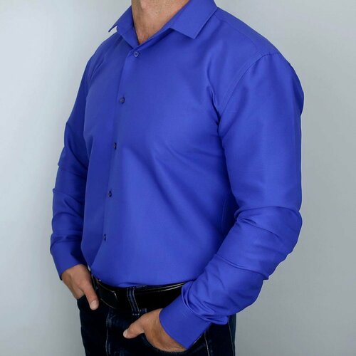 фото Рубашка dino sessun, размер s, синий