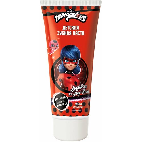 Зубная паста Miraculous детская Леди Баг 60гр