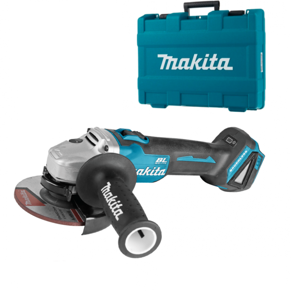 Аккумуляторная УШМ 125мм Makita DGA504ZK (18V Li-Ion) (без з/у и акб)