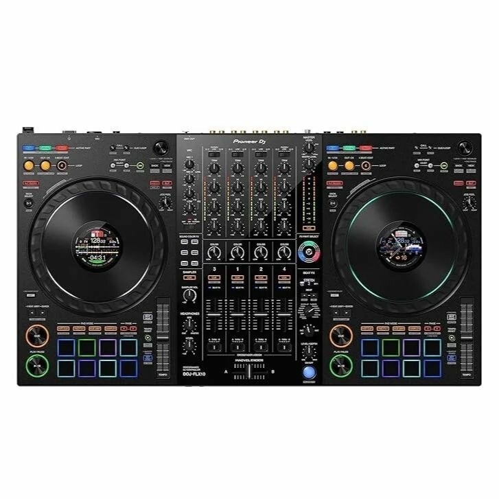 DJ-контроллер начального уровня DDJ-FLX10 4-палубный диджейский контроллер
