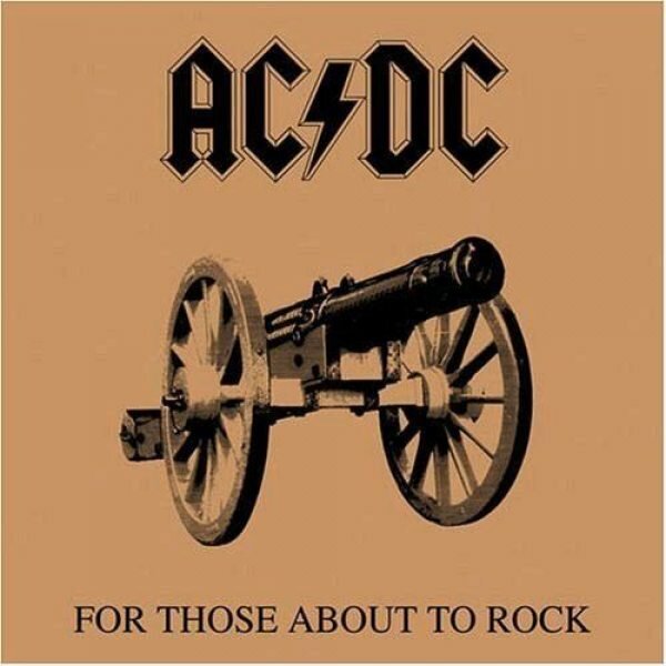 AC DC FOR THOSE ABOUT TO ROCK (WE SALUTE YOU) 180 Gram Black Vinyl Gatefold 12" винил