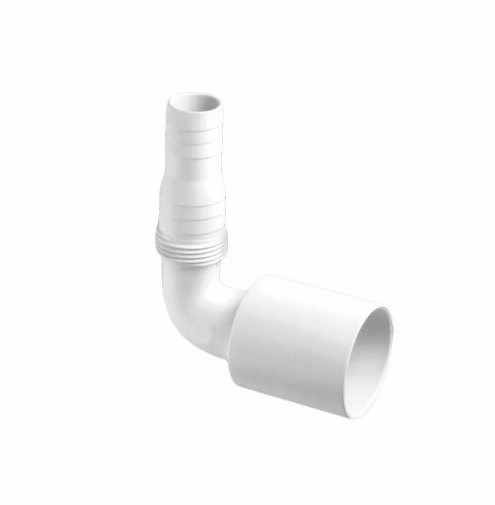 Адаптер угловой для подключения слива бытовой техники McAlpine MRWMF40-90 40мм 90*
