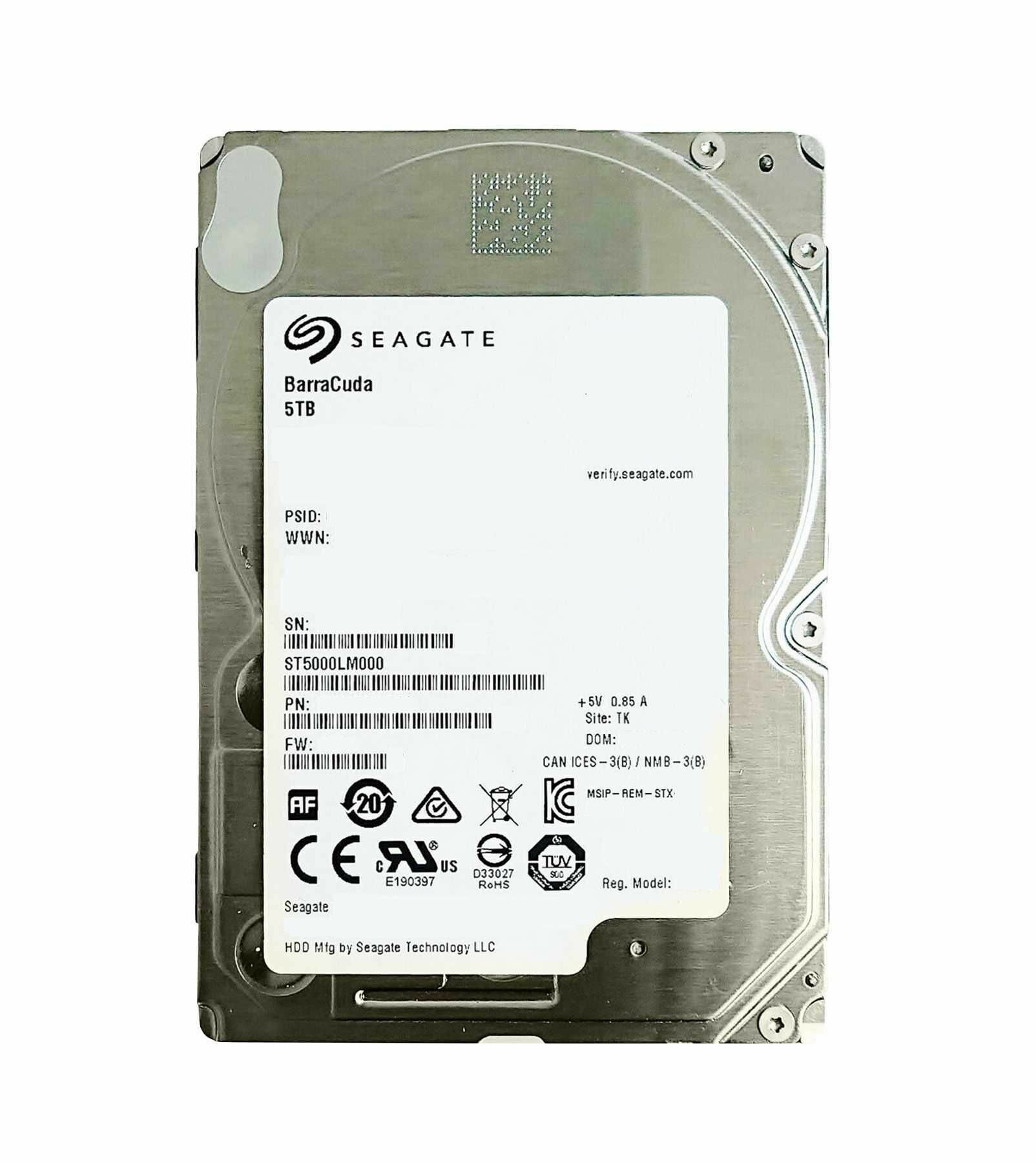 Жесткий диск SEAGATE Barracuda , 5Тб, HDD, SATA III, 2.5" - фото №15