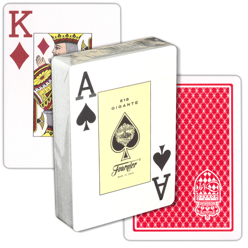 Fournier 818 Club Monaco, красная рубашка, брендированные для казино игральные карты