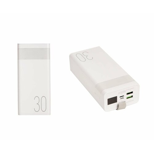 Powerbank Внешний аккумулятор REMAX RPP-320 Chinen Series 20W225W Fast Charging Power Bank with LED Light 30A 30000mAh белый 309200₽