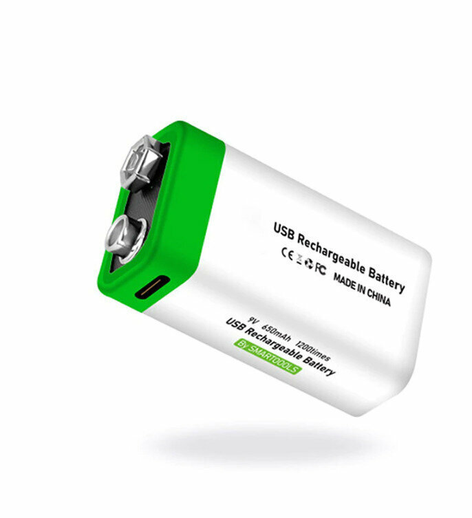 фото Аккумулятор Run Energy универсальный (перезаряжаемый) "Крона" 9V; 650 mAh; Li-Poly