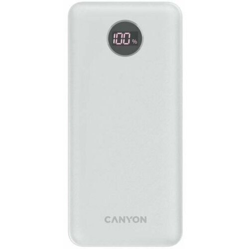 CANYON PB-2002 Power bank 20000mAh Li-poly battery, Input Type-C 5V3A,9V2A,18W , Output Type-C:5V3A,9V2.2A,12V1.5A,20W, Output USBA1/USBA2:5V3A,5V/4