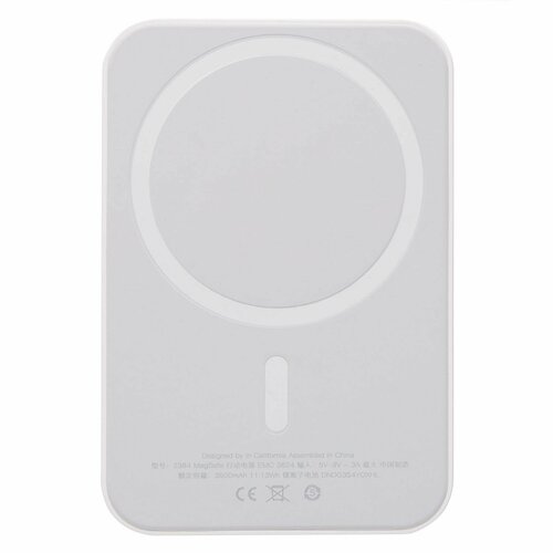 Внешний аккумулятор - SafeMag 3500мАч 10W Lightning цвет белый 1 шт 193900₽