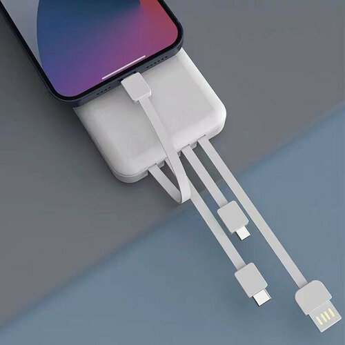 Внешний аккумулятор 20000mAh20000mAh быстрая зарядка белый 259900₽