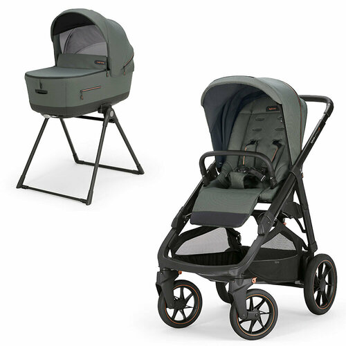 коляска 2в1 inglesina aptica system duo kensington grey Коляска 2в1 Inglesina Aptica XT New, цвет Taiga Green