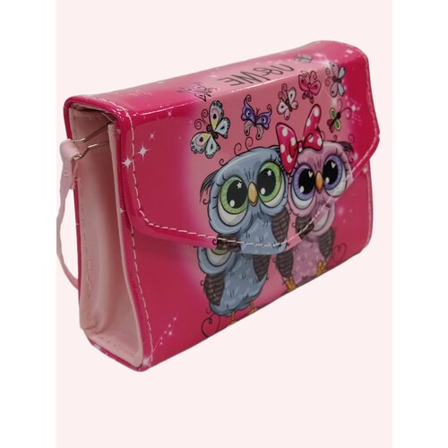 Сумка  клатч  повседневная, розовый