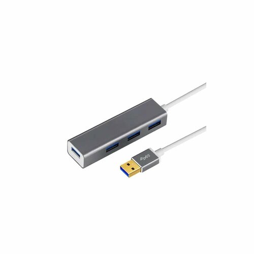 разветвитель адаптер переходник концентратор type c usb c hub хаб 4 порта usb 3 0 pd onten otn 95116s серый Onten/Разветвитель адаптер переходник USB 3.0 HUB Хаб OTN-5222 4 порта USB 3.0 серый 0.2м