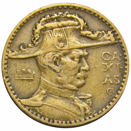 2000 рейс 1938 Бразилия Герцог Кашиас клуб нумизмат монета 500 рейс бразилии 1858 года серебро петрус ii