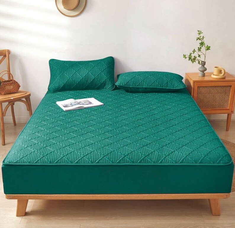 фото Наматрасник стеганый "THE HOME" 160х200 с резинкой по кругу